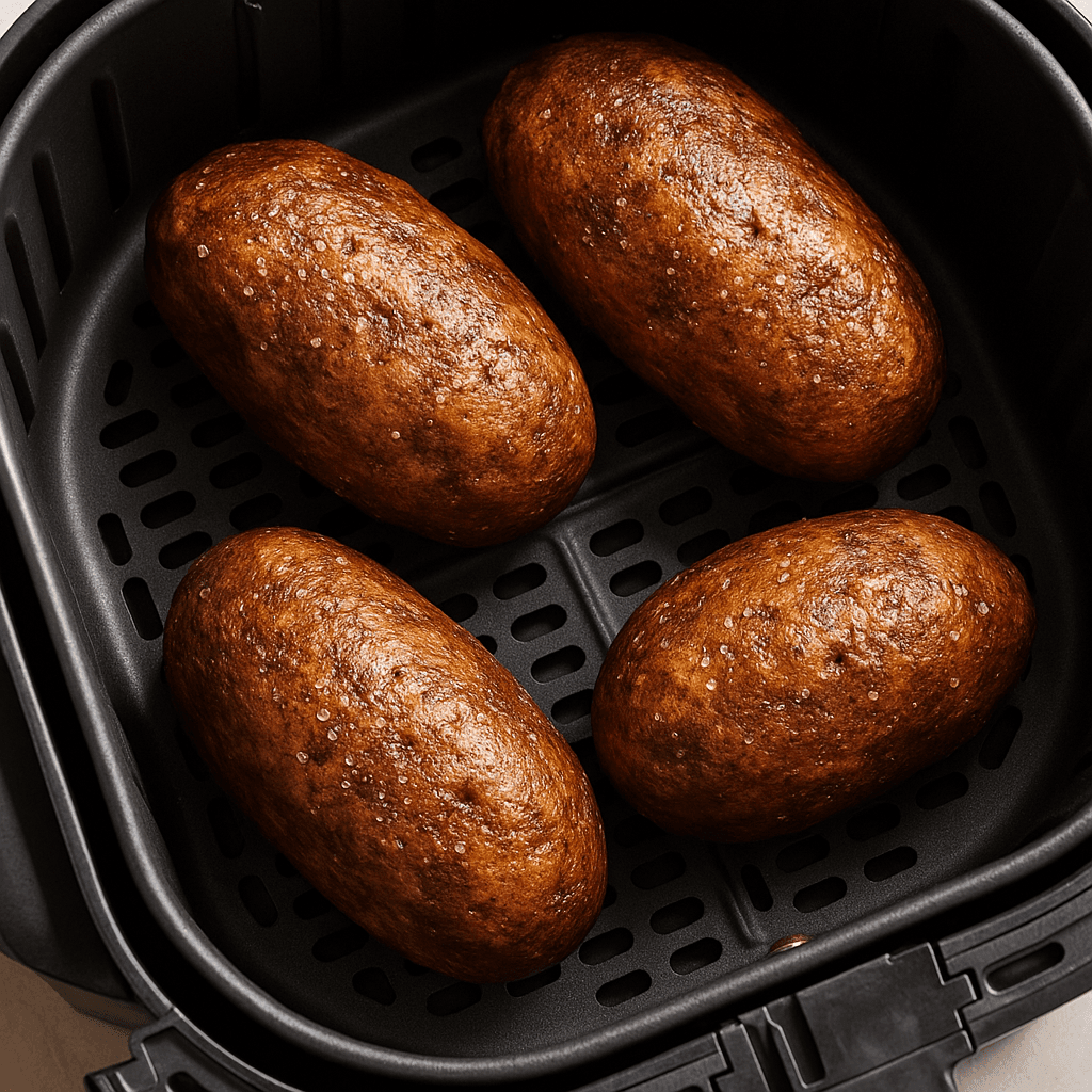 Air Fryer Baked Potatoes